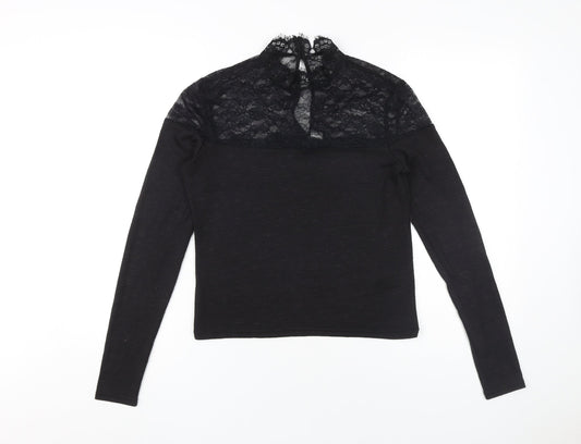 Womens UK Size M H&M Black  Blouse