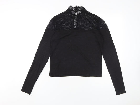 Womens UK Size M H&M Black  Blouse