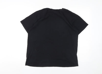 Unisex Adults UK Size L Riverdale Black Basic T-Shirt