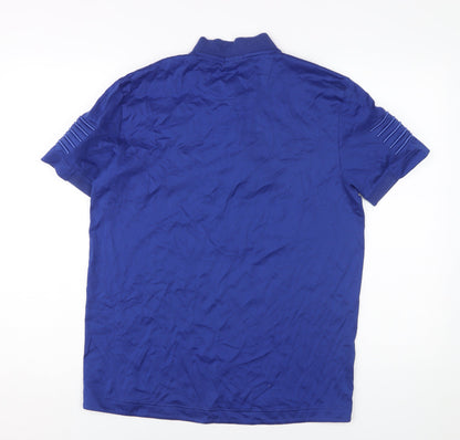 Hugo Boss Men's Blue Polo Shirt M Regular Fit