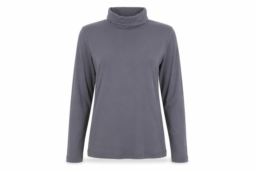Womens UK Size 12 Intuition Grey Basic T-Shirt