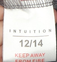 Womens UK Size 12 Intuition Grey Basic T-Shirt
