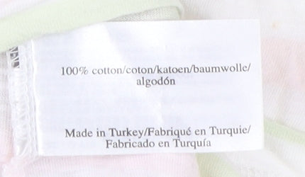 Laura Ashley Women's Multicoloured Striped Tee, Size 12