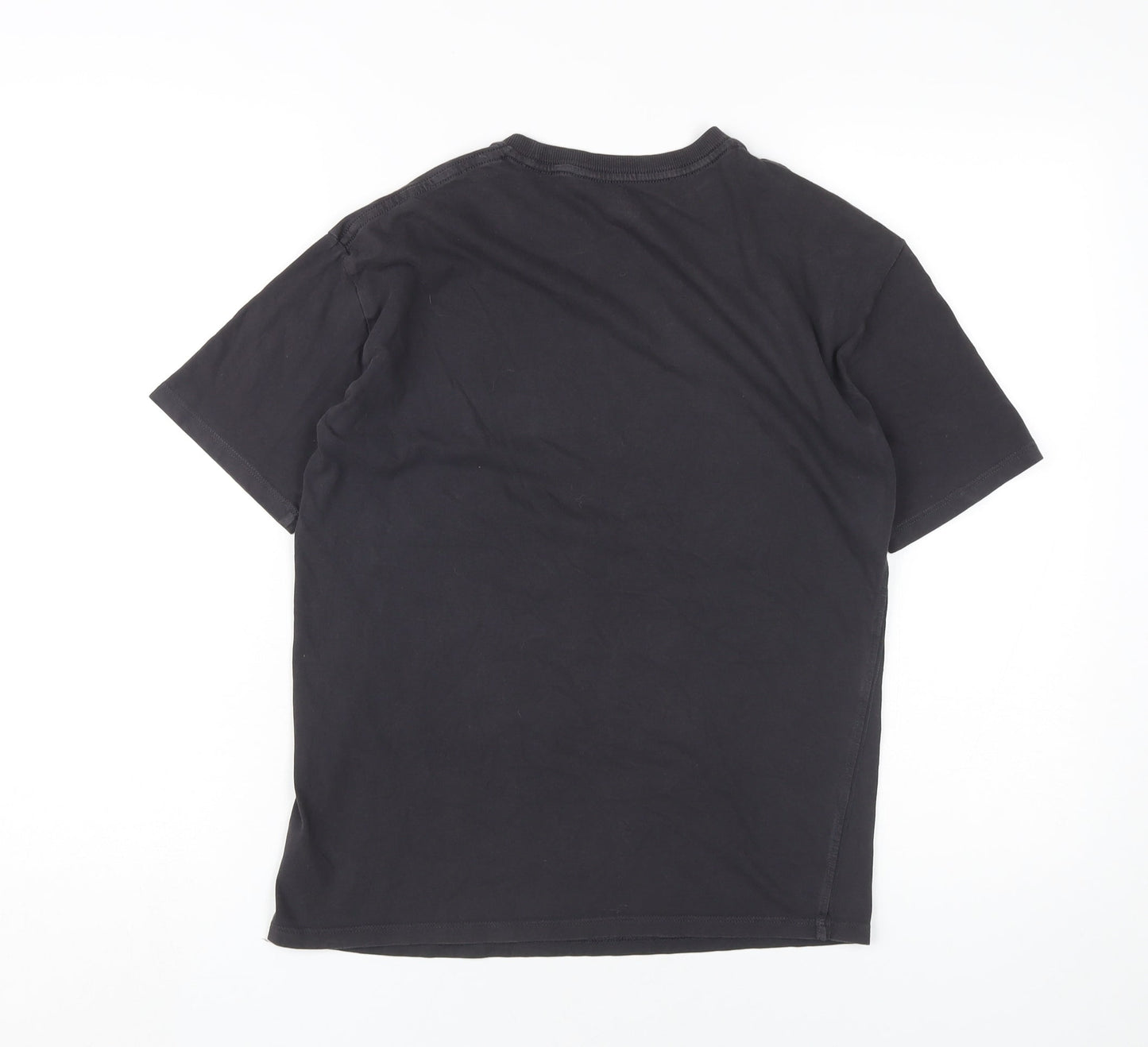 Marks and Spencer Boys Black Dinosaur Graphic T-Shirt 12-13Y