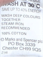 Marks and Spencer Men's Beige Polo Shirt Medium