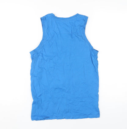 Russell Athletic Boys Blue Tank Top, 14-15 Years, Sporty