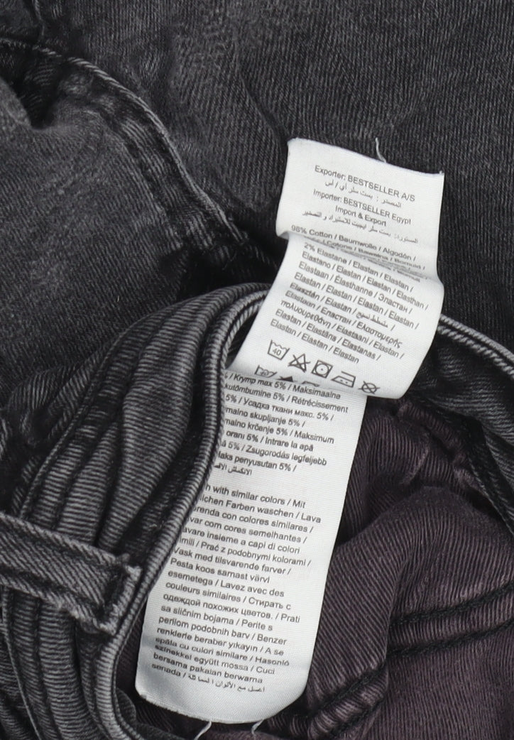 Jack & Jones Men's Black Slim Skinny Jeans, Size 32