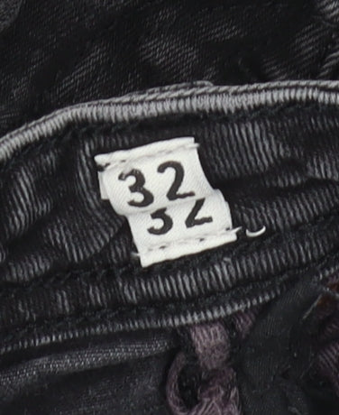 Jack & Jones Men's Black Slim Skinny Jeans, Size 32