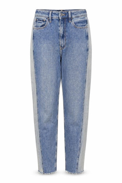 Womens UK Size 1R Hollister Relaxed Fit Mom Blue Jeans