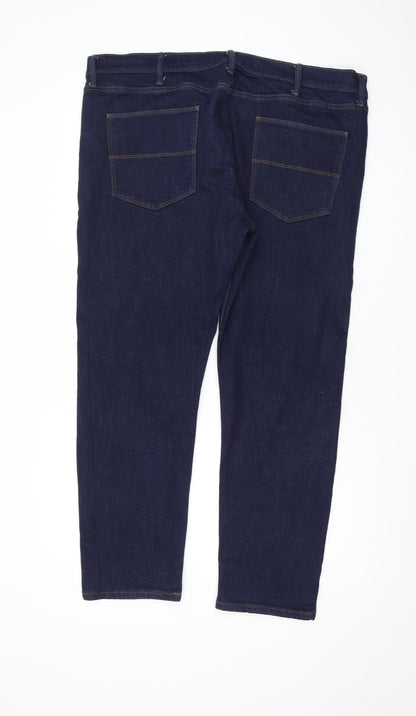 Marks and Spencer Men's Blue Slim Fit Jeans