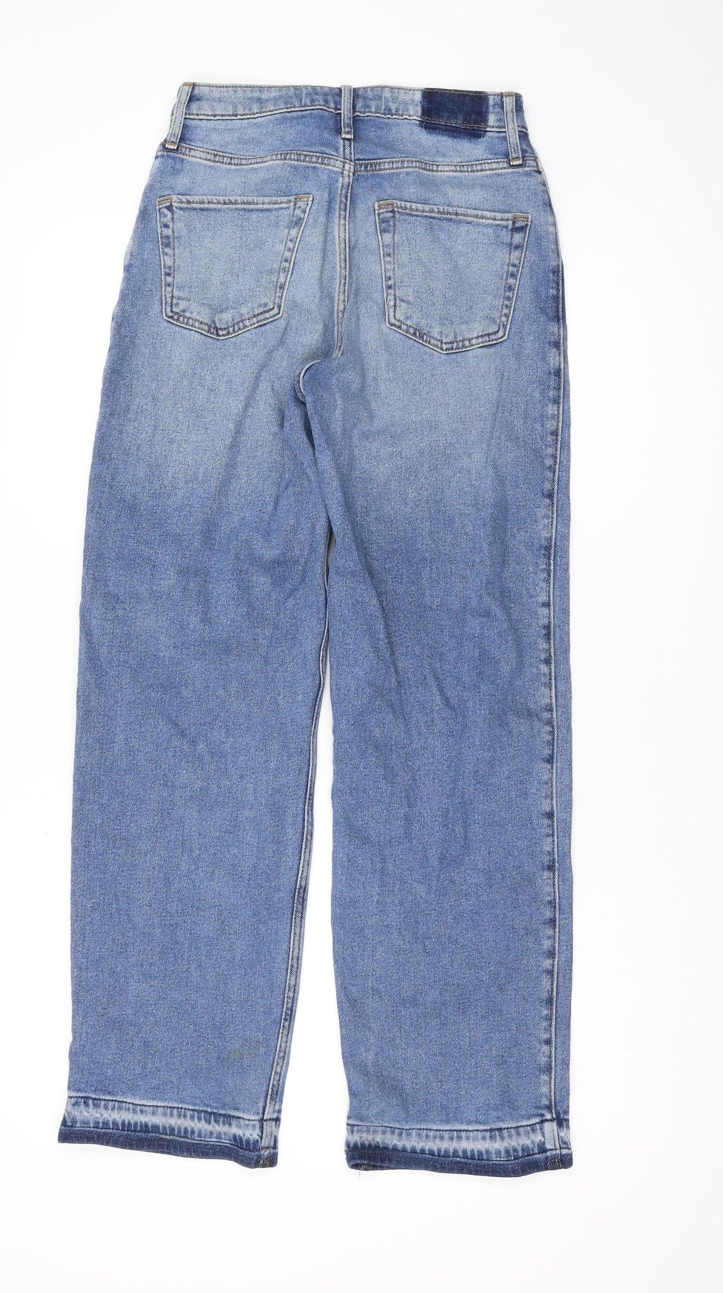 Hollister Women's Blue High Rise Dad Jeans Size 25
