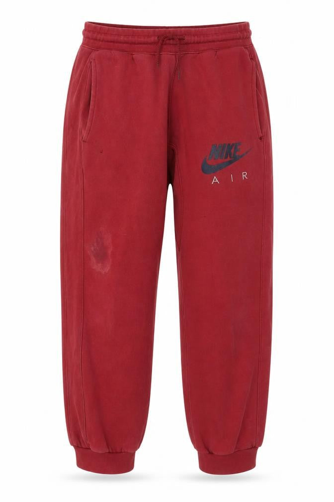 Mens UK Size S Nike Regular Fit Jogger Red Trousers