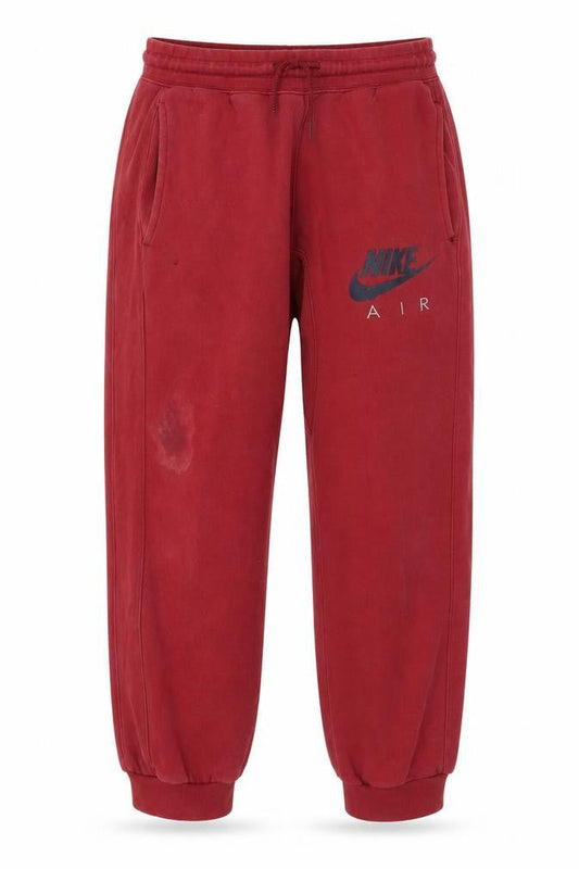 Mens UK Size S Nike Regular Fit Jogger Red Trousers