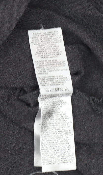 Slazenger Men's Black Polo Shirt L Solid Regular