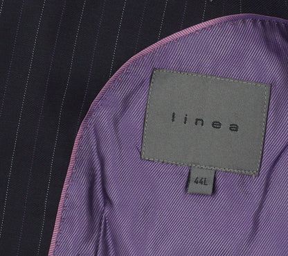 Mens UK Size 44 Linea Regular Black Suit Jacket