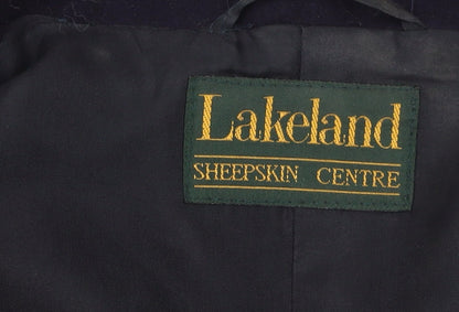 Lakeland Women's Black Wool Blazer, Size 12, Classic Style