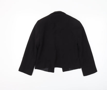 New Look Women's Black Shawl Blazer, Size 6, Slim Fit