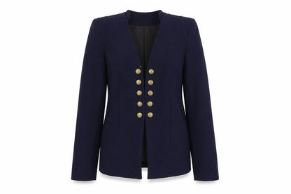 Womens UK Size 8 H&M Regular Blue Suit Jacket