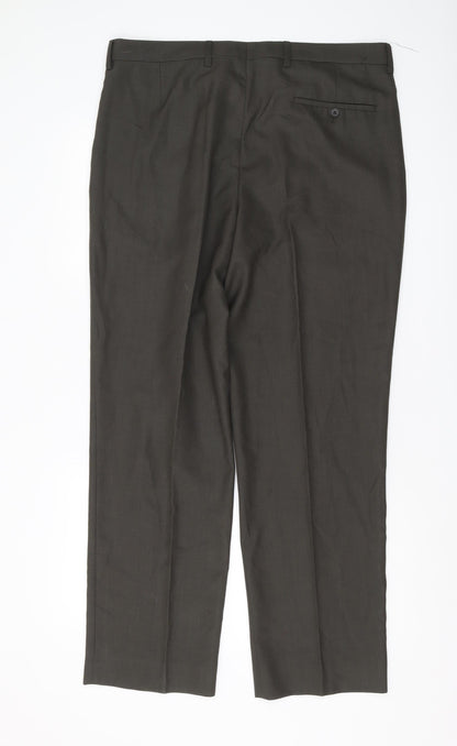 Greenwoods Men's Green Dress Pants - Size 37