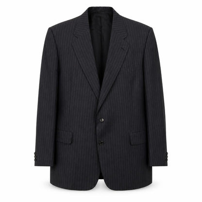 Mens UK Size 46 Aquascutum Regular Black Suit Jacket