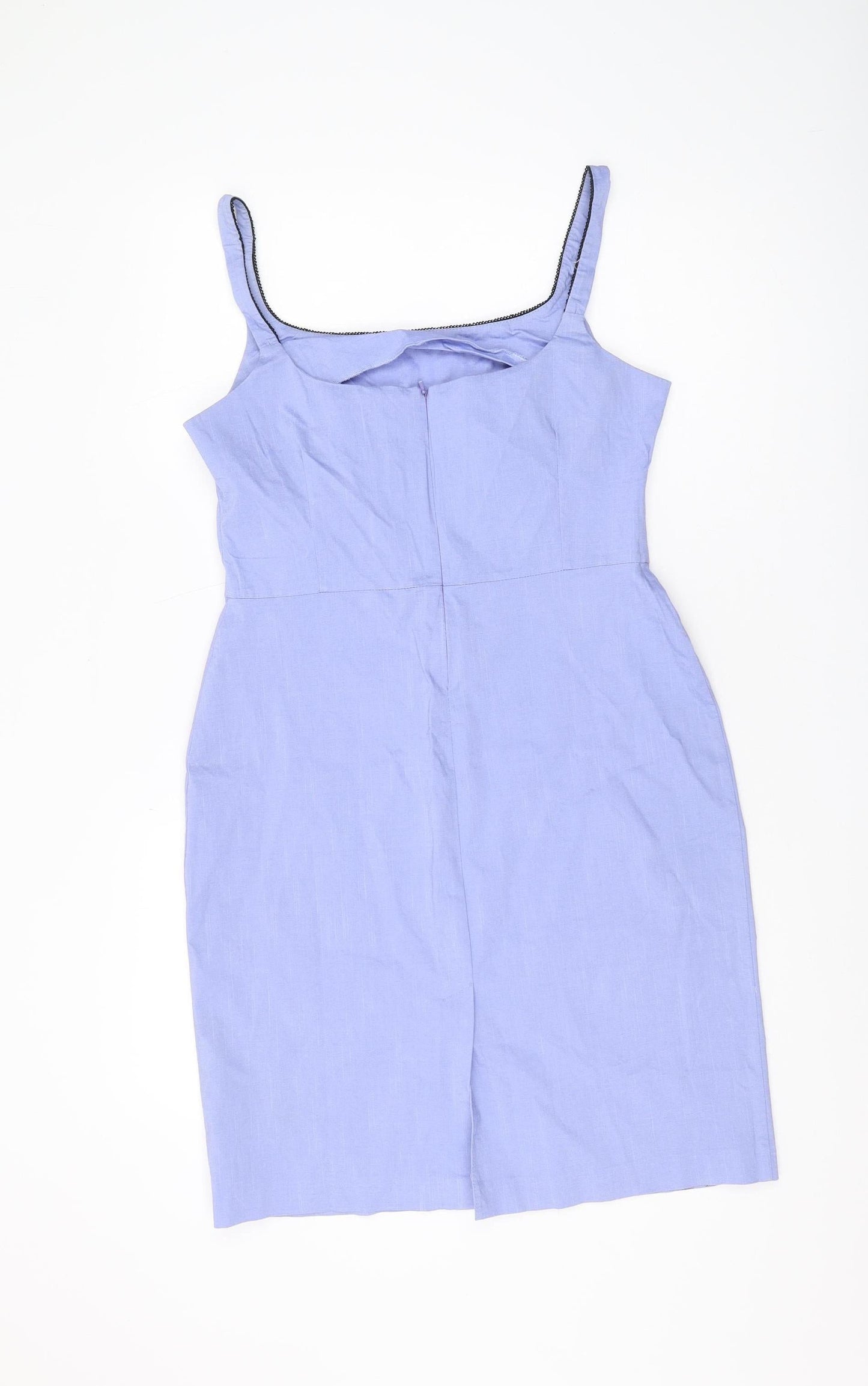 River Island Women's Blue Bodycon Dress Size 6