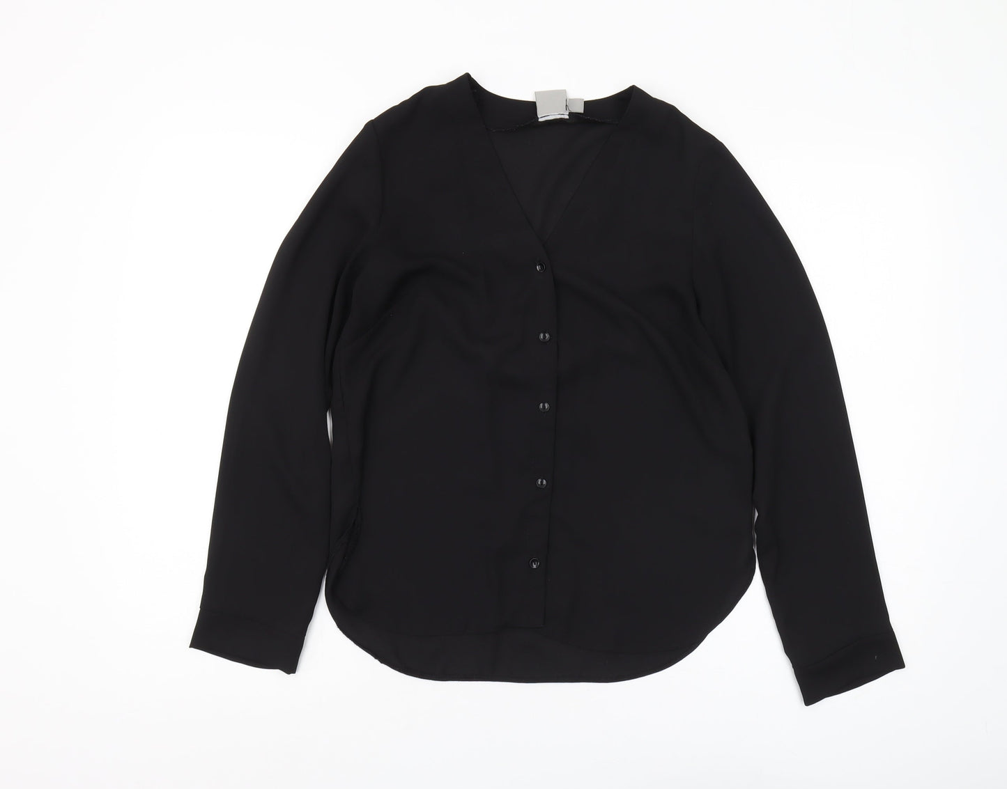 Womens UK Size 6 ASOS Black  Blouse