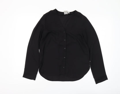Womens UK Size 6 ASOS Black  Blouse