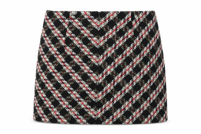 Womens UK Size M Zara Straight & Pencil Tweed Skirt
