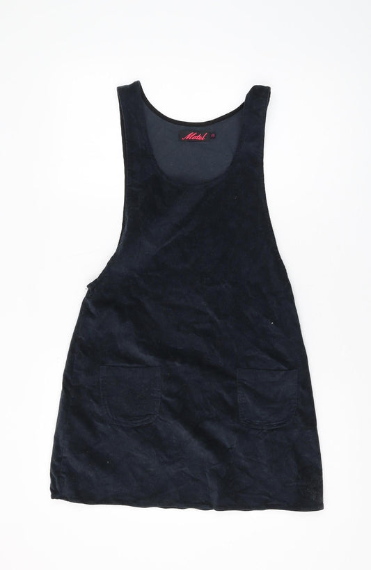 Motel Women’s Black Pinafore Dress XS - Chic Casual Style