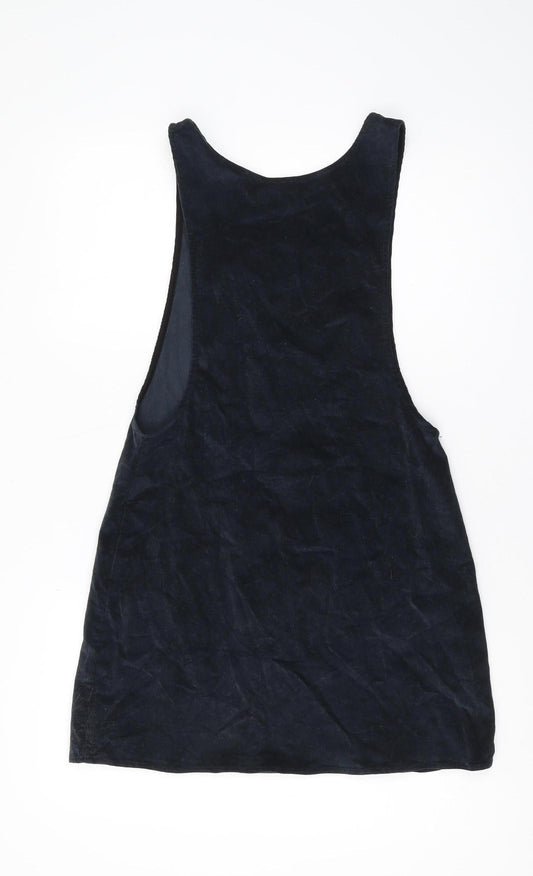 Motel Women’s Black Pinafore Dress XS - Chic Casual Style