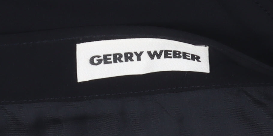 Gerry Weber Women's Black Flare Midi Skirt - Size 12