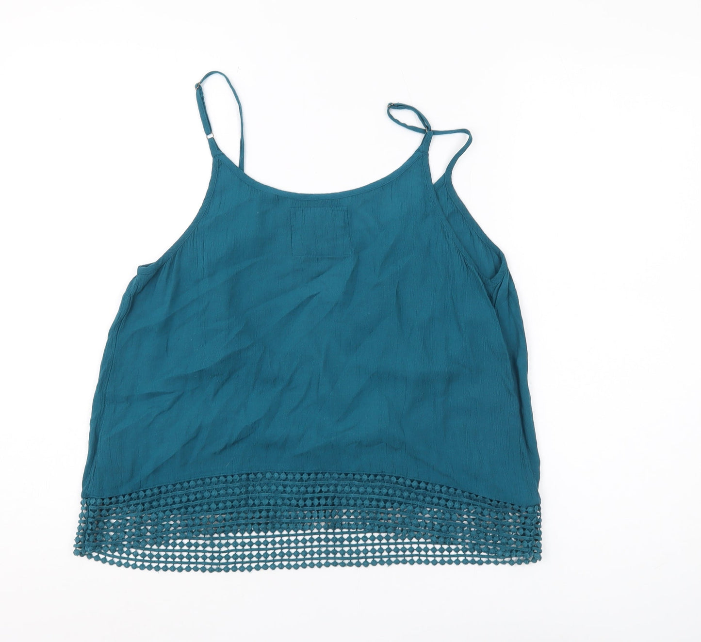 Womens UK Size M Superdry Green Camisole Tank