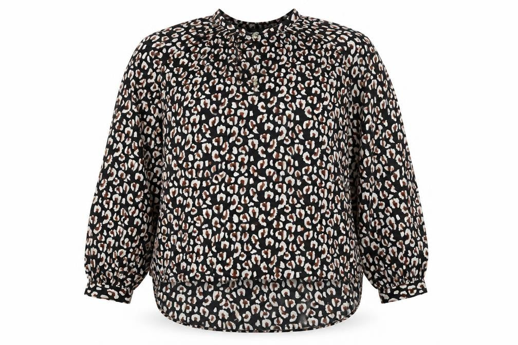 Womens UK Size XL JACHS Girlfriend Black Basic Blouse