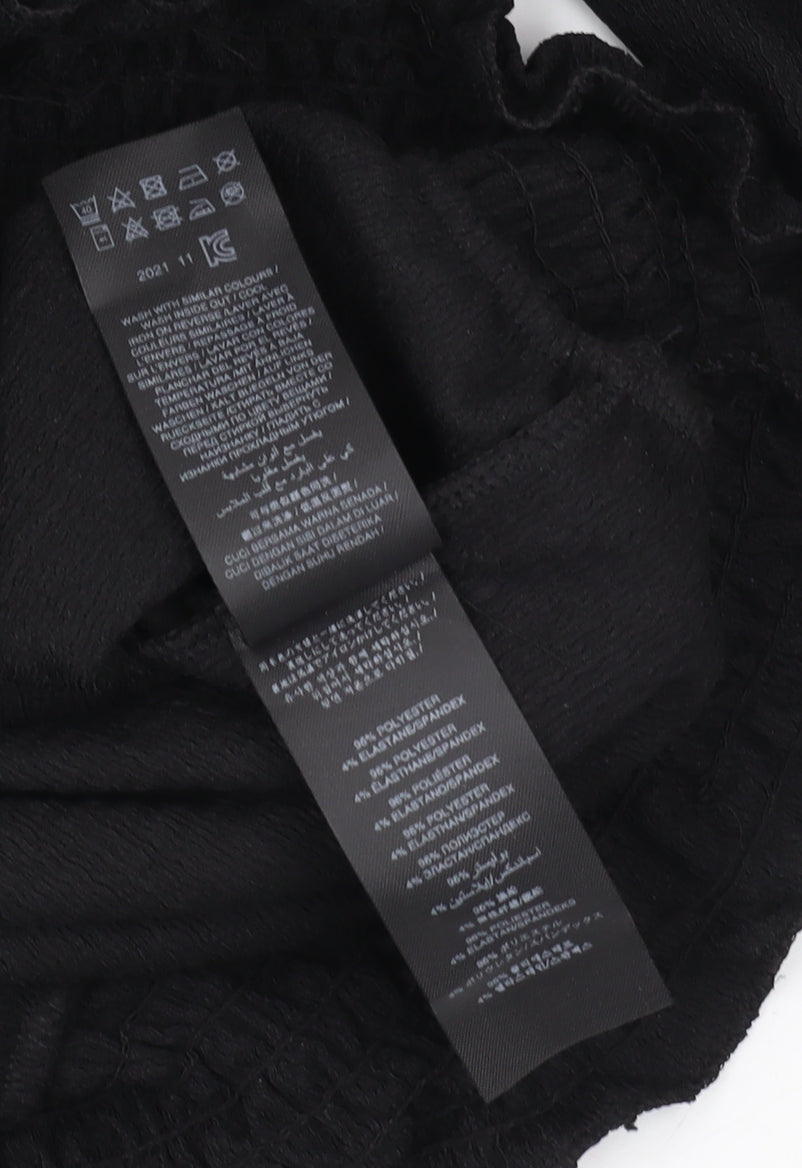 Womens UK Size 14 Lipsy Black Basic Blouse