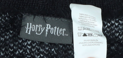 Womens UK Size XS Harry Potter Black Pullover Jumper