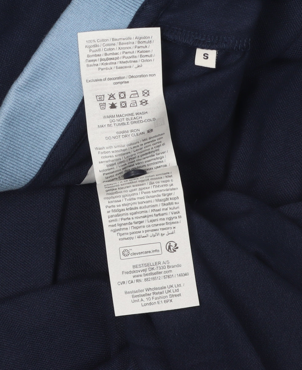 Jack & Jones Men's Blue Polo Shirt S