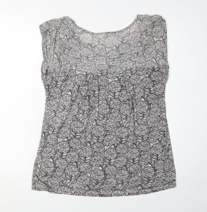 White Stuff Women's Multicoloured Floral Blouse