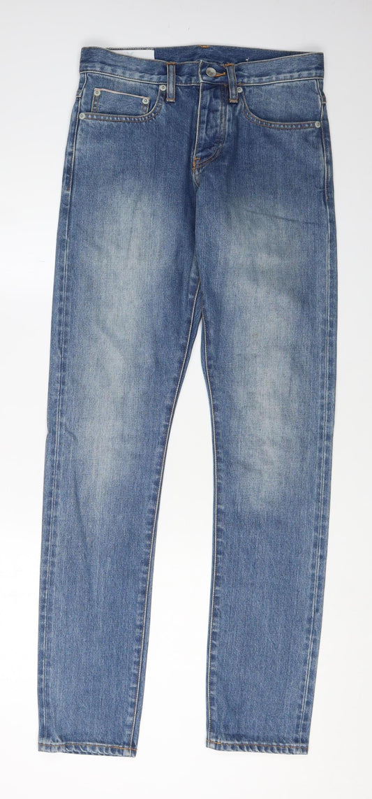 Lyle & Scott Men's Blue Straight Denim Jeans Size 28