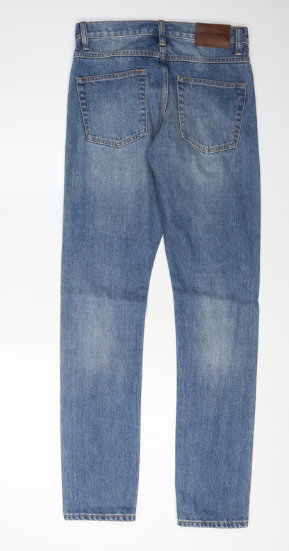Lyle & Scott Men's Blue Straight Denim Jeans Size 28