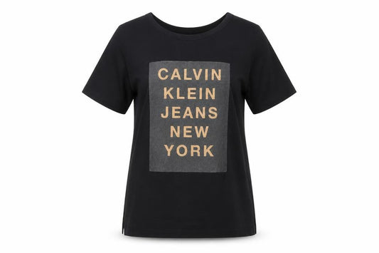 Unisex Adults UK Size S Calvin Klein Black Basic T-Shirt