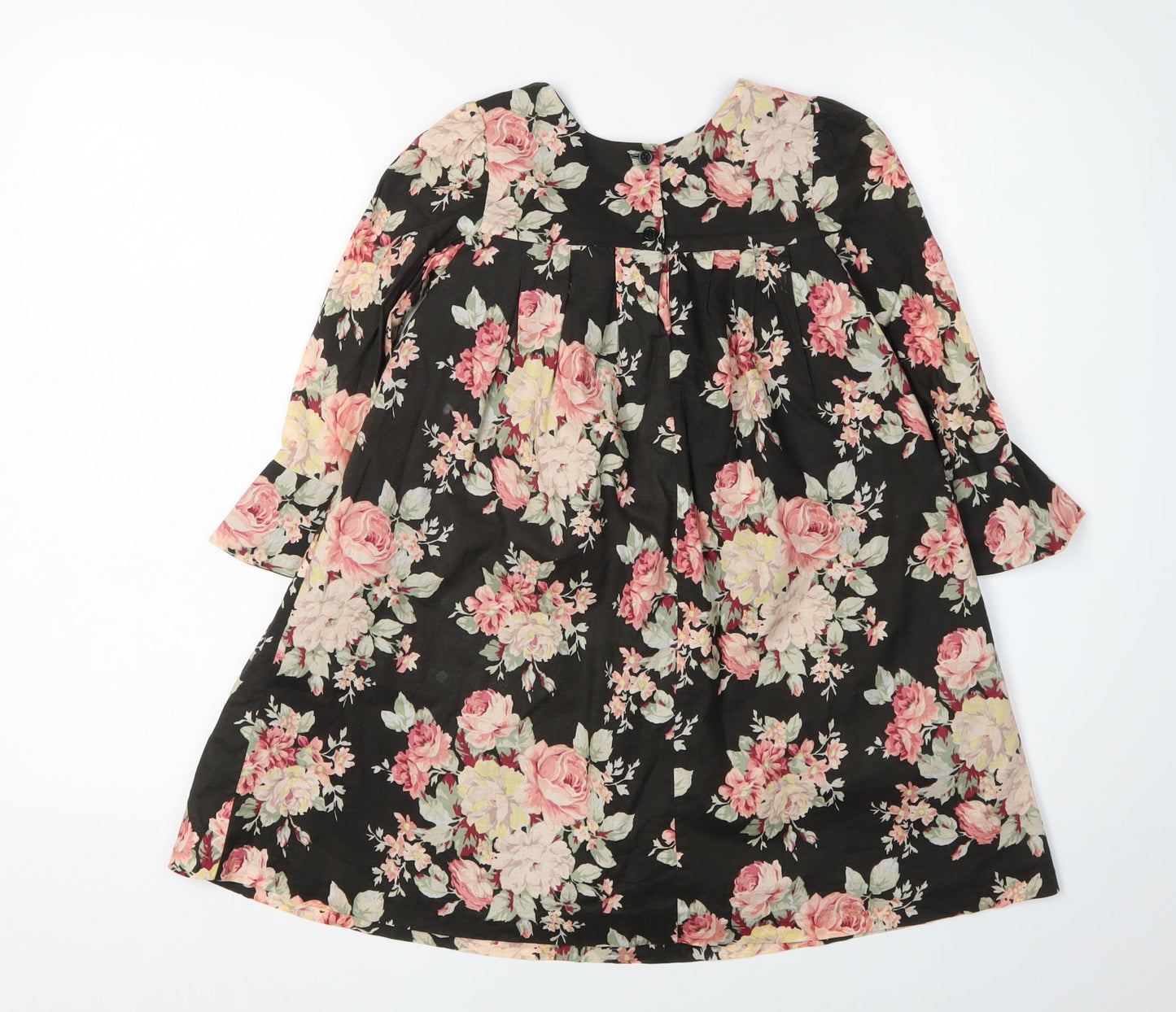 Laura Ashley Girls Floral A-Line Dress 6 Years