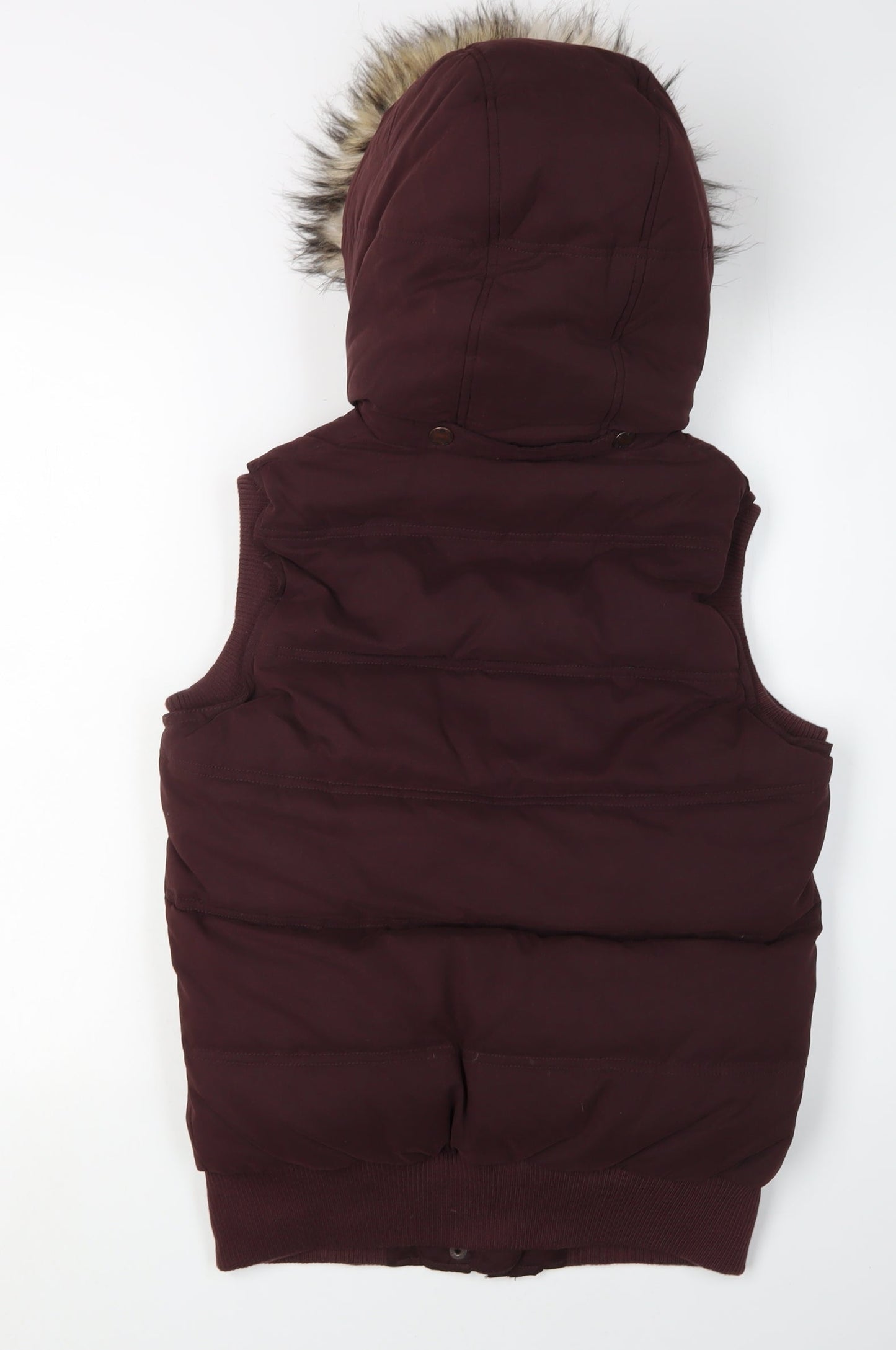 Womens UK Size 8 FatFace Brown Puffer Jacket