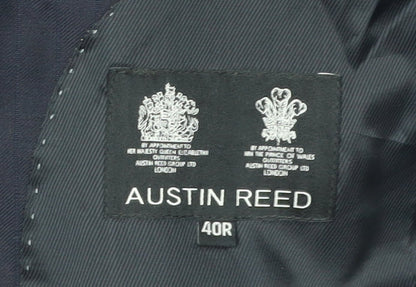 Austin Reed Men's Blue Wool Blazer, Size 40R