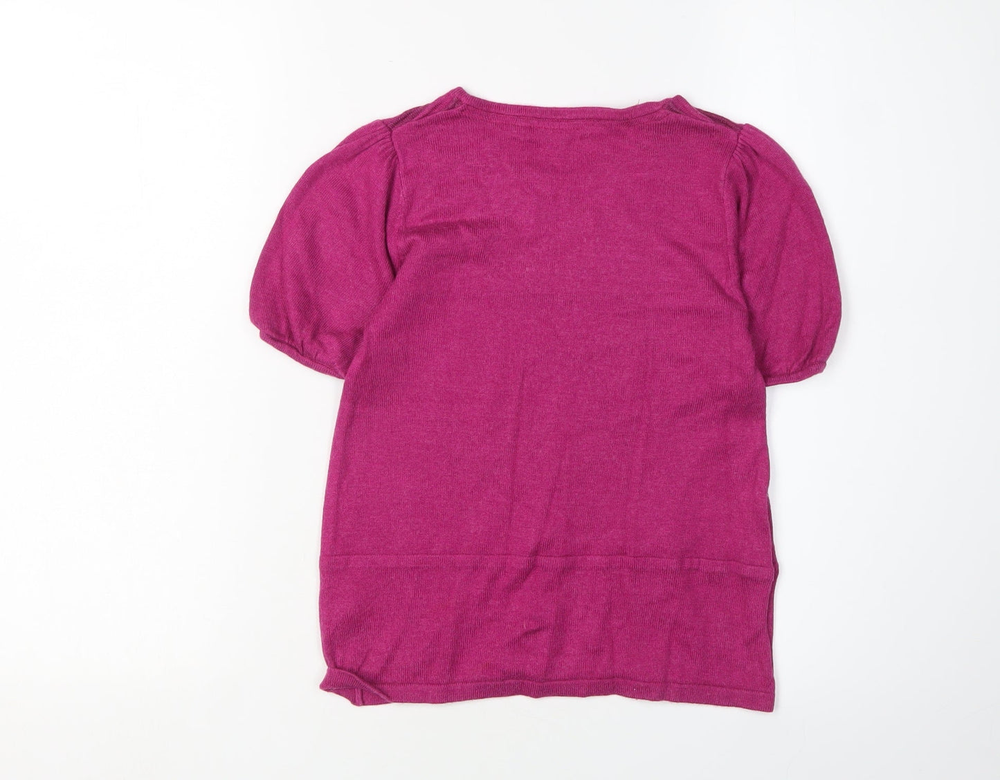 Ted Baker Girls Pink Pullover Jumper, 7 Years, Short Sleeve