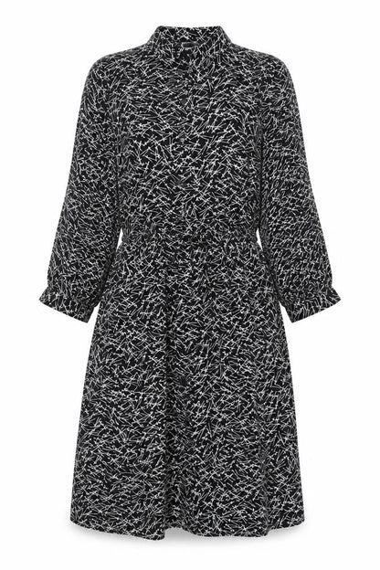 Jacqueline de Yong Women's Black Shirt Dress Size 8