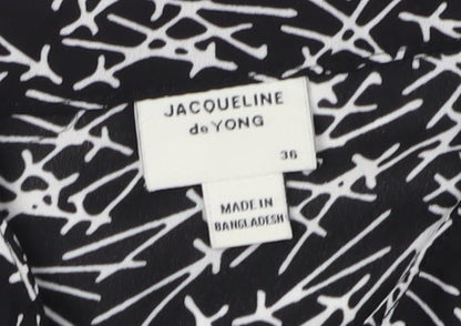 Jacqueline de Yong Women's Black Shirt Dress Size 8