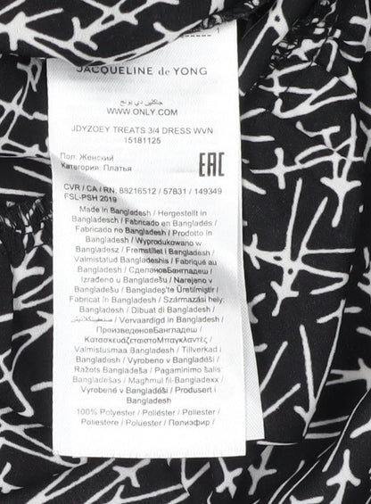 Jacqueline de Yong Women's Black Shirt Dress Size 8