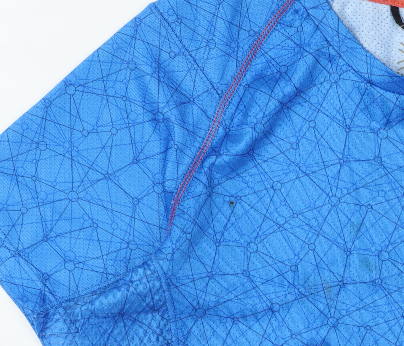 Karrimor Boys Blue Running T-Shirt 9-10 Years - Geometric Pattern