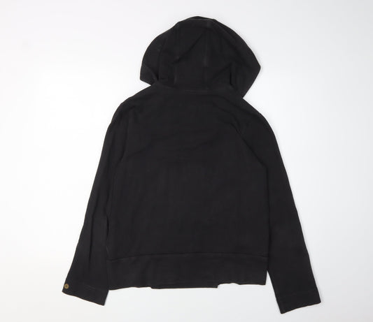 adidas Women's Black Hoodie, Size L, Casual Comfort