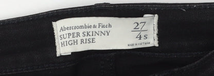 Abercrombie & Fitch Women's Black Skinny Jeans Size 4
